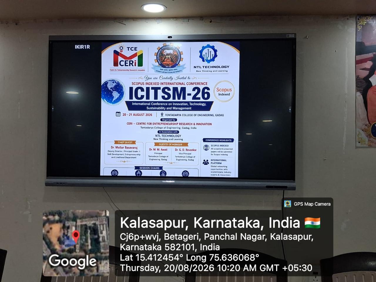 ICITSM 2026 Conference Display